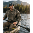 thumbnail image 3 of TrailCrest by Treel Men's Mossy Oak Hoodie Sweatshirt - Comfortable Stylish Jacket for Outdoor Activities, Hunting and Casual Wear, Bottomland Camo & Green, Large, 3 of 8