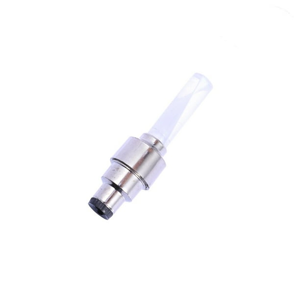 ColoMX 2pcs luces de la rueda tapa del casquillo de la válvula del neumático para la motocicleta de la bicicleta de la bici del coche (colorida)