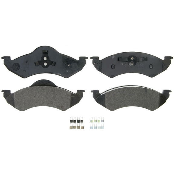Front Brake Pad Set - Compatible with 2000 - 2002 Dodge Dakota 2001