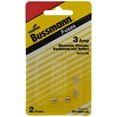 thumbnail image 2 of Bussmann BP/GMA-3A 3 Amp Glass Fast Acting Cartridge Fuse, 125V Carded UL Listed, 2-Pack, 2 of 2