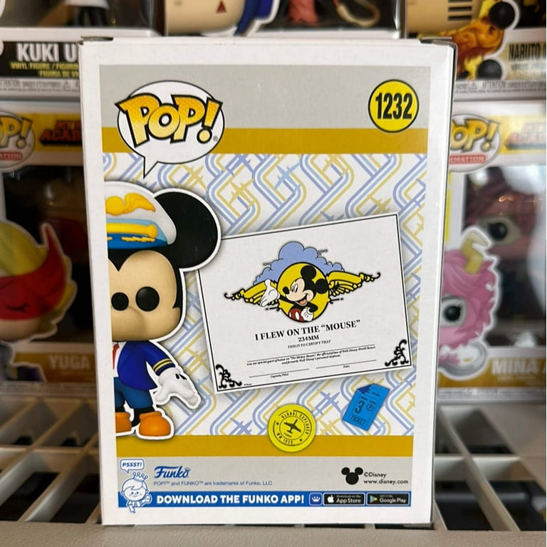 Funko POP! Disney Pilot Mickey Mouse #1232 - Walmart.com