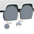 thumbnail image 4 of Classic Accessories Over Drive RV Wheel Covers, Wheels 27" - 30" Diameter, 8.75" Tire Width, Grey, 4 of 6