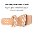 thumbnail image 4 of Journee Collection Womens Bronte Tru Comfort Foam Open Square Toe Block Heel Sandals, 4 of 6