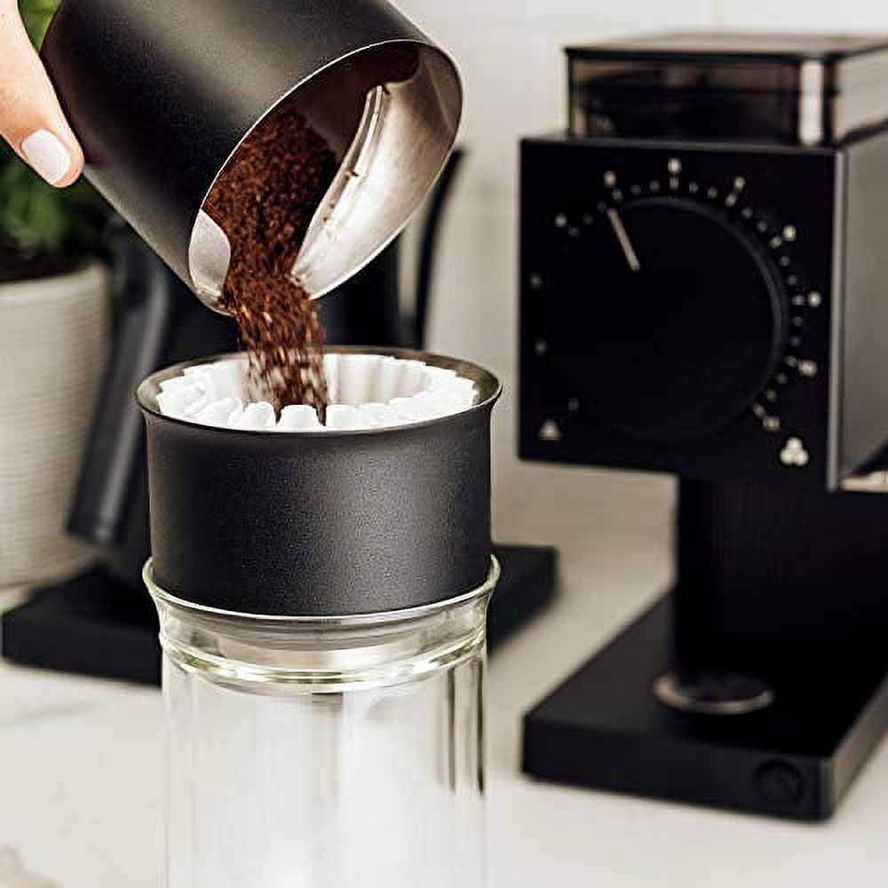 Fellow Coffee Grinder - Matte White Quiet Coffee Grinder —Burr Coffee Bean  Grinder – Laidrey