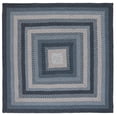 thumbnail image 2 of SAFAVIEH Braided Claes Bordered Reversible Area Rug, Dark Gray/Blue, 6' x 6' Square, 2 of 12