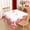 Valentines Tablecloth, variant on Verolix Star Print Tablecloth 60 x 60 Inch Square, Red Blue Decorative Table Cover, Waterproof Washable Wrinkle Resistant Polyester Fabric for Kitchen Dining Party Indoor Outdoor Use