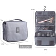 thumbnail image 1 of Weavehouse Neceser de Viaje con Gancho, Neceser Colgante para Mujer, Neceser de Viaje para Maquillaje, Organizador Pequeño de Neceser de Viaje, 1 of 6