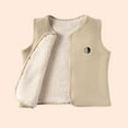 thumbnail image 2 of Hrsba Girls Fall Jackets Fall and Winter Kids Print Sleeveless Button Front Warm Outerwear Jackets for 3-15 Years Old Girls and Boys, 2 of 5