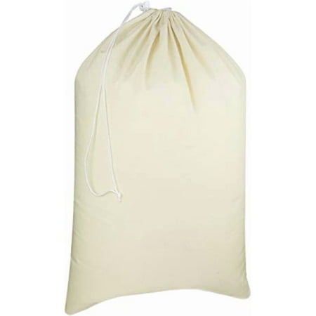 Extra Large Laundry Bags - Heavy Duty Cotton Canvas Drawstring Closure Washable Laundry Bag - Back to School Travel College Dorm Basket Hamper Liner Toys Clothes Organizer Sack -XL 28x36