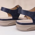 thumbnail image 3 of Sandalias Tacón Plano Planas Casuales Zapatos Cómodos Antideslizantes para Exteriores Mujer, 3 of 9