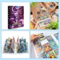 thumbnail image 4 of Trading Card Holder Card Album, Protection Folder Book Collectible Card Album, 9-Pocket with 24-Pages 432-Trading Cards Capacity, Present for Children-RR4, 4 of 5