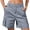Gray, variant on Iugvhana Cargo Shorts for Women Summer Casual Straight Leg Relaxed Fit Multiple Pockets Comfortable Durable Outdoor Hiking Travel Shorts Black L