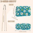 thumbnail image 4 of FORMRS Women Crossbody Purse with Chain Strap Vegan Leather Shoulder Handbag, Small Daisy, 4 of 7