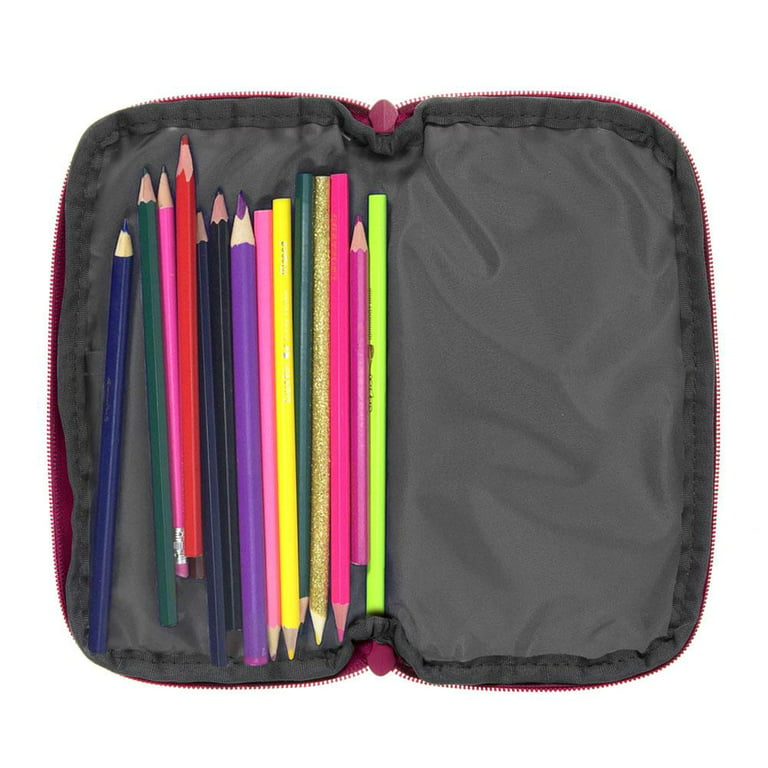 Zipit Colors Pencil Case for Girls, Large Capacity Pouch