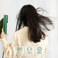 thumbnail image 2 of BOZO Ionic High Speed Hair Dryer - 4 Heat Settings, 3 Speed Settings, Negative Ions to Reduce Frizz - Professional Hair Dryer, Completely Dries Hair in 5 Minutes - 1100W Motor (Green), 2 of 9