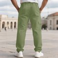 thumbnail image 4 of Men Outdoor Cargo Trousers Autumn New Sweatpants Winter Sports Outwear Sweatpants Men Fashion Stretch Sports Pants New Autumn Tactical Men Pants, 4 of 4