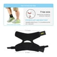 thumbnail image 5 of Ankle Support Brace, Fully Adjustable Open Heel, Wrap Around Stabilizer Straps For Maximum Support - Strong Flexible Neoprene for Greatest Comfort, 5 of 6