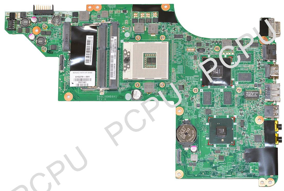 Certified Refurbished HP 615278-001 HP DV6-3000 HD5650/1GB Intel Laptop Motherboard s989 31LX6MB010