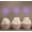 Glitter Purple, variant on Darling Souvenir, Christmas Celebration Snowflake Winter Cupcake Toppers, Wedding Dessert Decorations - Pack Of 20