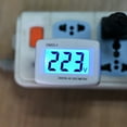 thumbnail image 2 of Ac 110V-300V 120V 230V Lcd Digital Voltmeter Plug-In Home Voltage Meter Monitor, 2 of 7