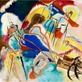 thumbnail image 2 of Kandinsky, Wassily 15x15 Black Modern Framed Museum Art Print Titled - Improvisation No. 30 1913, 2 of 4