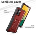 thumbnail image 6 of ExoGuard For Samsung Galaxy A13 5G Case, Phone Case with Screen Protector and Kickstand (Red), 6 of 8