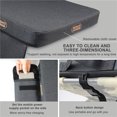 thumbnail image 4 of Los asientos con calefacción amortiguan 3 niveles de calor Silla para exteriores alimentada por USB para exteriores Cojín de asientos con calefacción para exteriores, 4 of 8