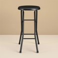 thumbnail image 2 of 24" Vinyl Padded Folding Stool, Black, 2 of 9