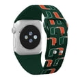 thumbnail image 5 of Miami HD Repeating Logo Unisex Watch Band for Apple Watch - 42/44/45/49mm(46mm Series 10/11) Short by Affinity Bands, 5 of 6