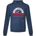 thumbnail image 2 of Men's Levelwear Navy Columbus Blue Jackets Relay Banner Arch Pullover Hoodie, 2 of 3