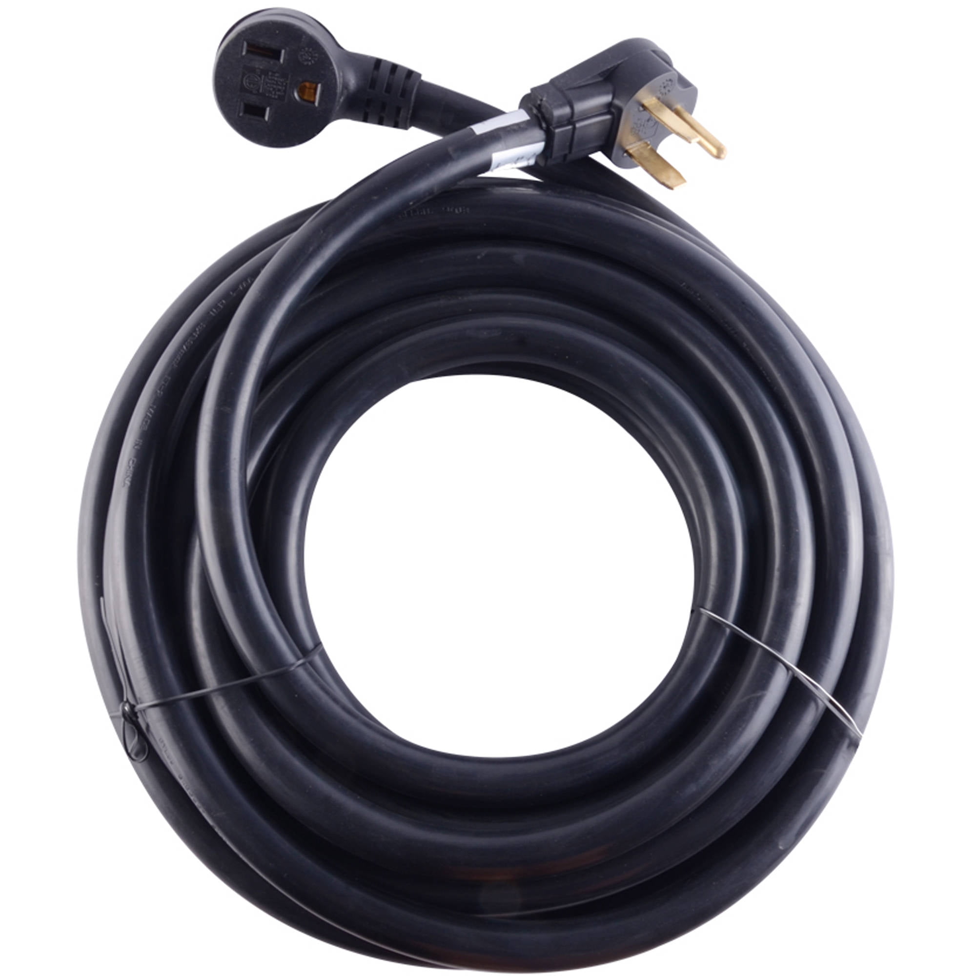 Aleko Welder Extension Cord ETL Listed 8 AWG 25 Feet Black