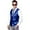 Blue, variant on Reversible Sequin Glitter Vest, Men's V-Neck Slim Fit Waistcoat for Sparkling Party Wear, Shiny Metallic Clubwear Night Out Fashion for Christmas Wedding Prom Events