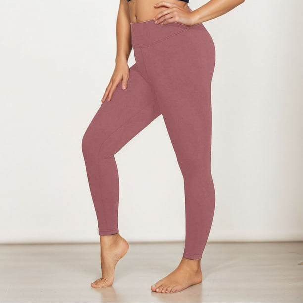 WILLBEST Leggings Deportivos de Compresión de Cintura Alta Butterluxe de 63 Cm para Mujer, Ideales para Correr, Fitness Y Yoga. XXXXGrande