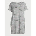 thumbnail image 6 of Joyspun Women’s Short Sleeve Sleep Shirt, Sizes S/M to 2X/3X, 6 of 6