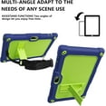 thumbnail image 6 of FIEWESEY Case for Sky PAD 10 Max 10.1" Tablet Case,Heavy-Duty Shockproof Hybrid Kids Protective Case with Screen Protector for Sky PAD 10 Max Tablet 10.1 inch Tablet (Navy Blue/Green/ 2 PCS), 6 of 6