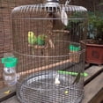 thumbnail image 2 of 2 Pieces Water Dispenser Automatic Drinker Clear Container Cockatiel Feeding Supplies for Parakeet Cage, 2 of 8
