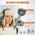 thumbnail image 6 of ASTRAEA Winter Russian Ushanka Hats for Men Women, Windproof Warm Trapper Aviator Cap with Fleece Ear Flaps for Outdoor Cold Weather, Gray, 6 of 7