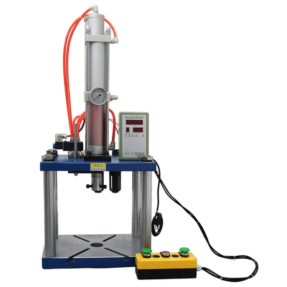 PreAsion 6613Lbs/3000kg Pneumatic Punch Machine with 2 Buttons Controller