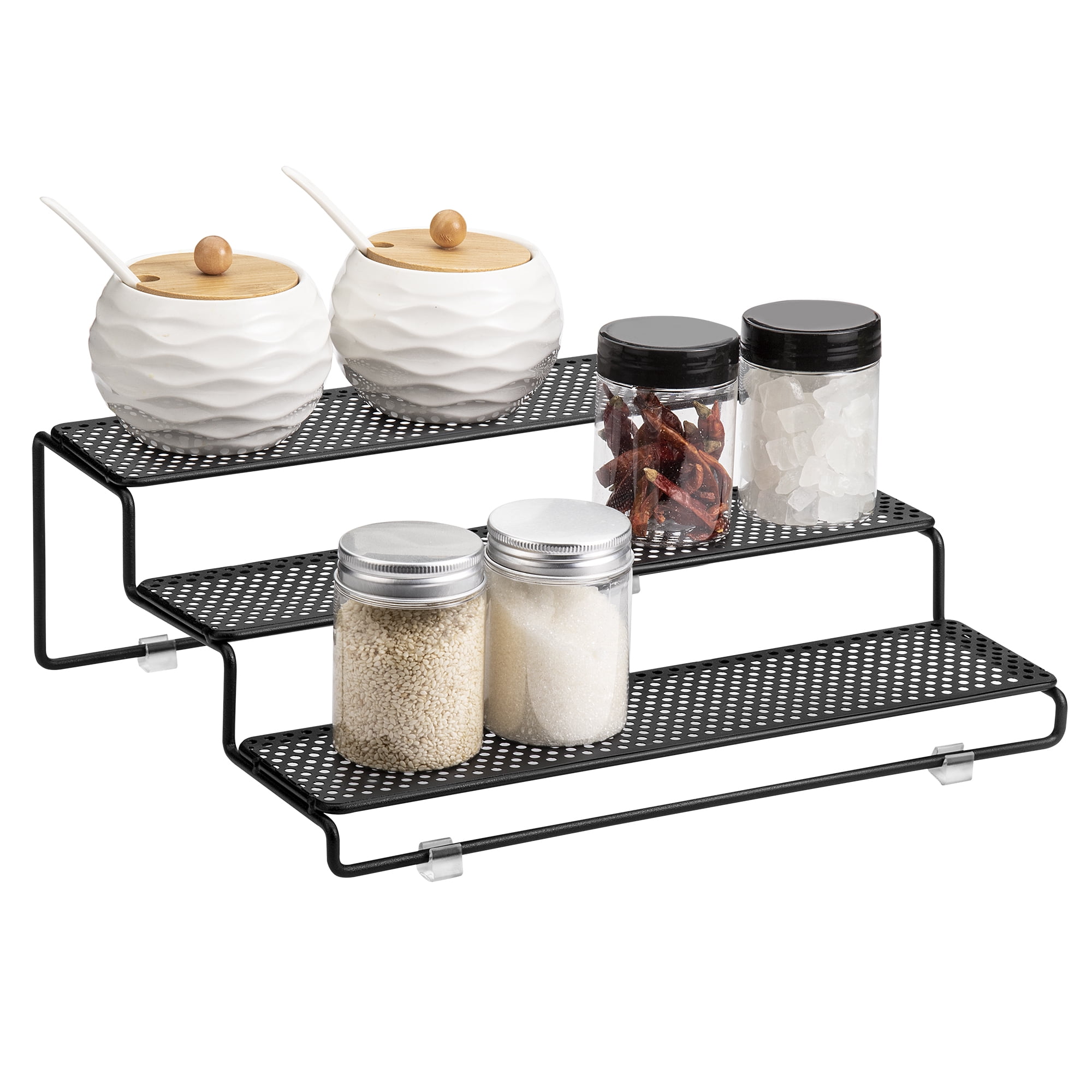 Mimifly 3 Tier Spice Rack Organizer for Kitchen Cabinet/Bathroom/Desk ...