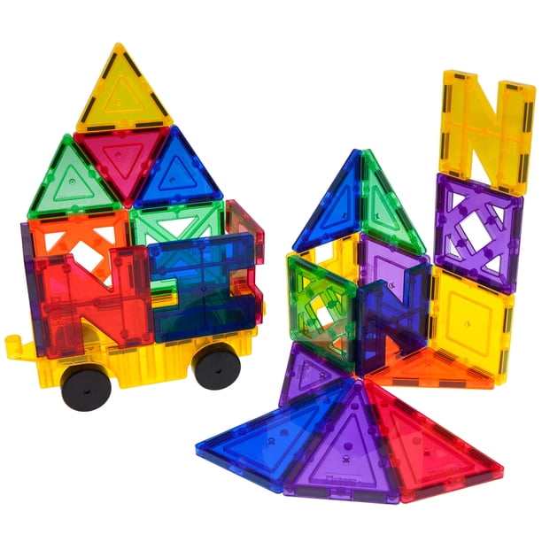 PicassoTiles® 26 Piece Inspirational Set Magnet Building Tiles 9 ...