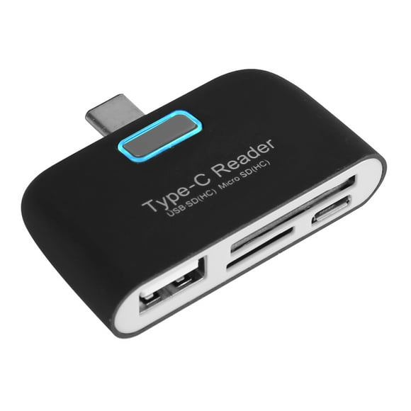 Lector de tarjetas Jadeshay tipo C con adaptador USB tipo C de Aleación de aluminio