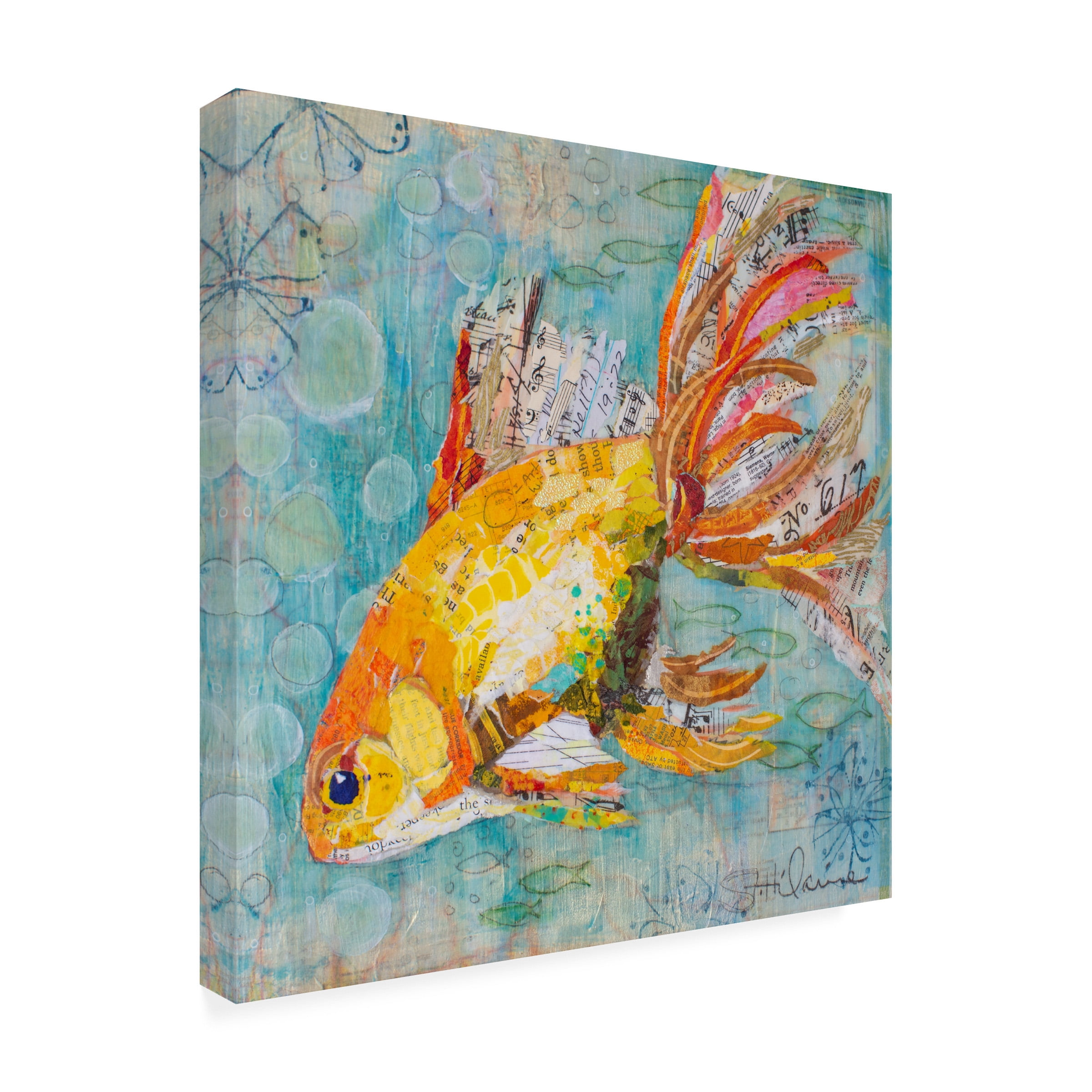 Elizabeth St. Hilaire 'Always Looking Up I' Canvas Art