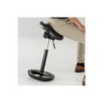 thumbnail image 4 of Safco Active Twixt - Tabouret - Selle - Pivotant - Aluminium, Vinyle, Acier - Noir, 4 of 6