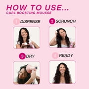 Dippity-do Girls with Curls De-Frizz Curl-Boosting Mousse, 200 ml/6.7 fl oz