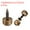 Bronze, variant on Uxcell 4Pack 9mm Decorative Screws with Caps Mirror Screws for Mirrors Tables Gold