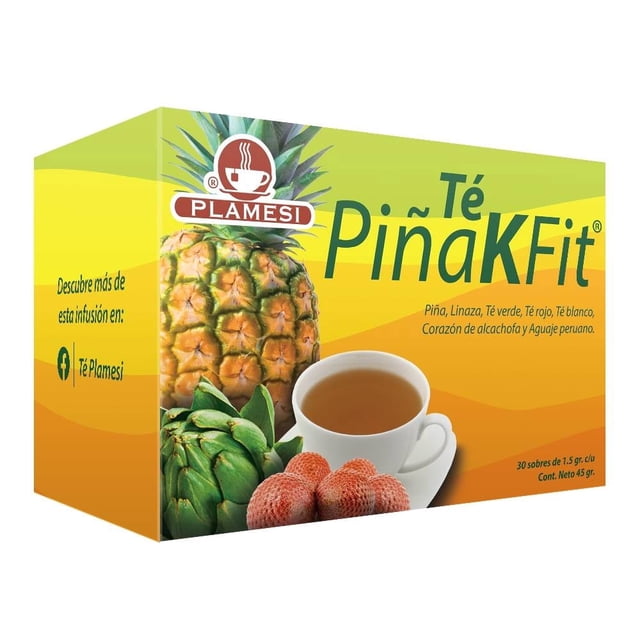 Té Plamesi Piña Kfit 30 Sobres De Te 1.5G