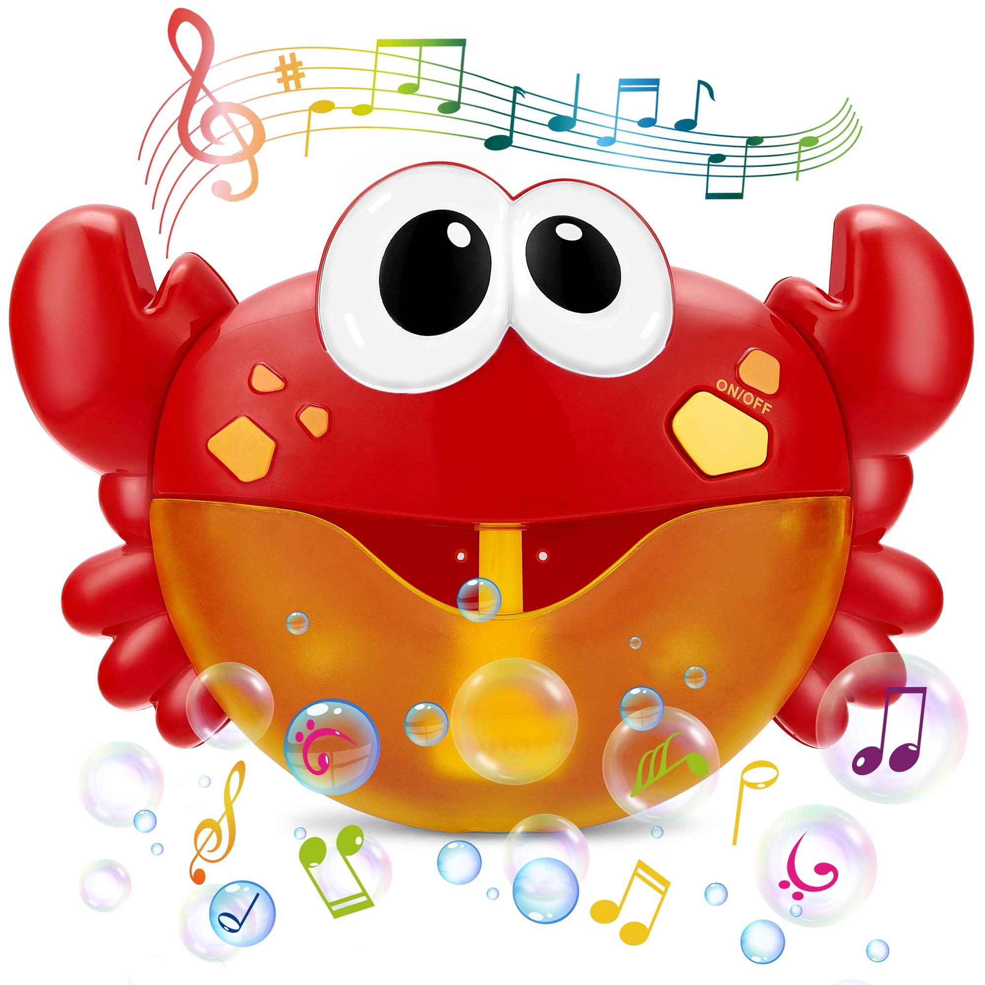 Crab Bubble Bath Toy for Toddlers, Fun Bathtub Toy Automatic Bubble