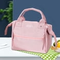 thumbnail image 2 of Bento Case Organizador Bolsas Bolsas impermeables para refrigerios para mujeres y niños (Rosa S), 2 of 6