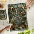 thumbnail image 4 of Lantern Press 1000 Piece Jigsaw Puzzle, Ernst Haeckel, Batrachia, 4 of 5
