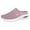 Pink, variant on Wide Width Clogs Women 2025 Air Cushion Mules Arch Support Slip On Breathable Summer Beach Shoes